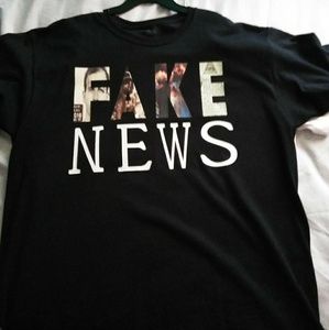 "Fake News" conspiracy shirt